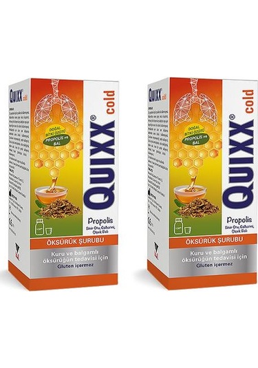 Quixx Cold Propolis Şurup 100 ML-2 Adet