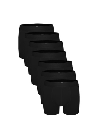 Darkzone Erkek Boxer Siyah 7'Li Set - Dzn7777Sy