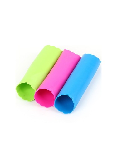 2 Adet Mutfak Sarımsak Pres Sarımsak Soyucu El Silikon Sarımsak Soyucu Zarar Vermez Yeşil , Boyut:yeşil Mavi