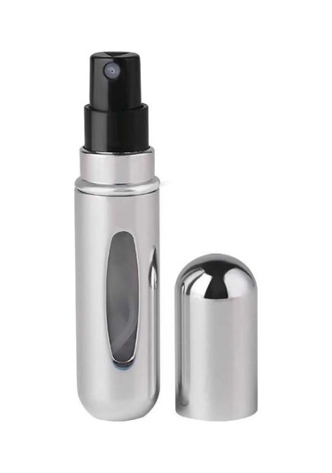 Doldurulabilir Mini Seyahat Parfüm Şişesi Sprey Kutu - Ortalama 80 Basım - Kırmızı - 1 Adet Bahar