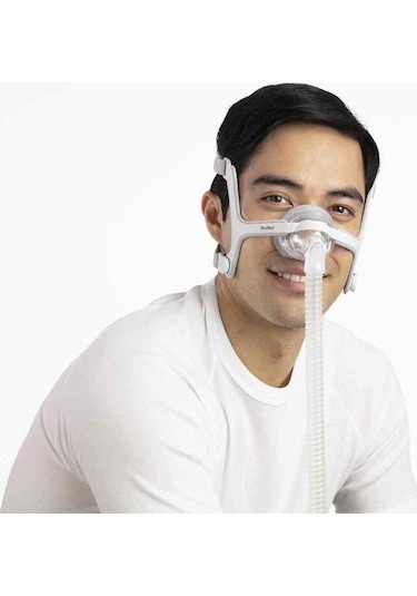 Resmed AirFit N20 CPAP Burun Maskesi Mıknatıslı Başlıklı Büyük Boy (Large)