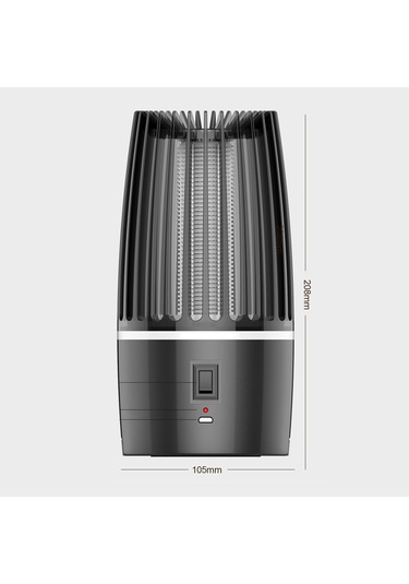 Usb Otomatik Elektrik Çarpması Sivrisinek Tuzağı Siyah