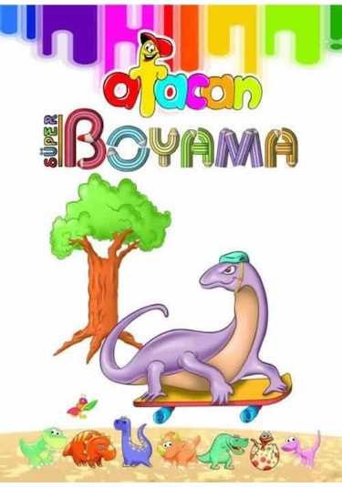 Ata Afacan Süper Kalın Boyama Kitabı 4