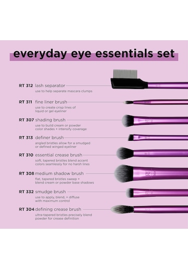 Real Techniques Everyday Eye Essentials Rt-1991