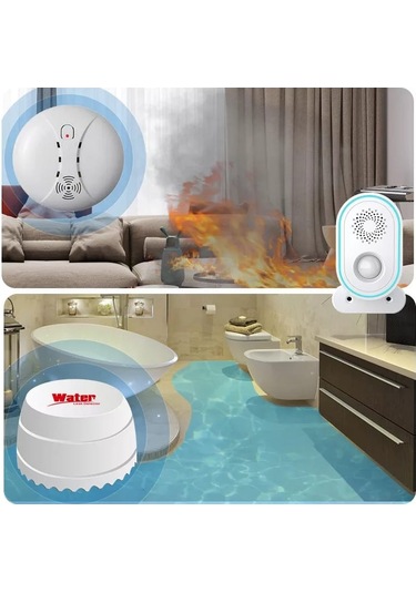 Tuya Destekli Akıllı Wifi +433 Mhz Hareket Sensörü Pır Alarm