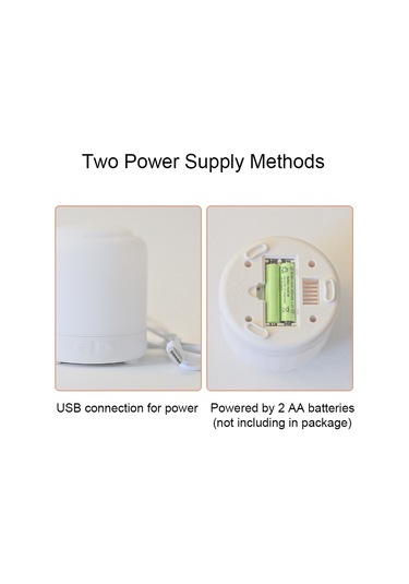 Sones Rd1909 Taşınabilir Rgb Işık Efekti Susuz Aromaterapi Lambası, Özellikler: Ahşap Tek Delikli