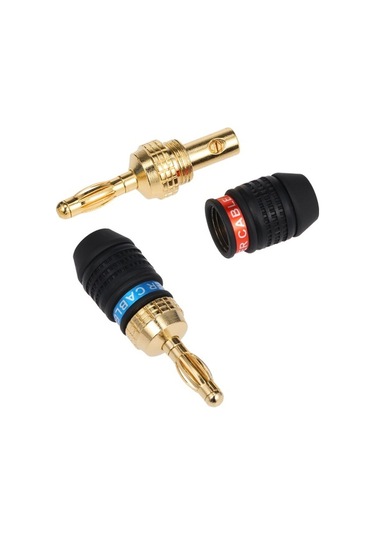 Tongxida Altın Kaplama Muz Fiş - Korozyona Dayanıklı 2/4/6 Çift Seçenekli