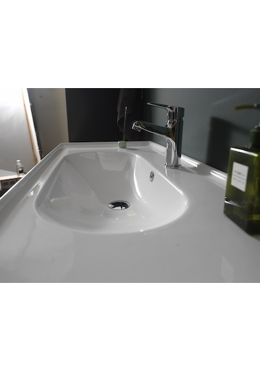 Cerastyle Turkuaz Arya Etajerli Lavabo 60 x 45 CM