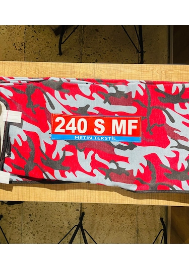 Massey Ferguson 240 Kırmızı Desenli Askeri Branda