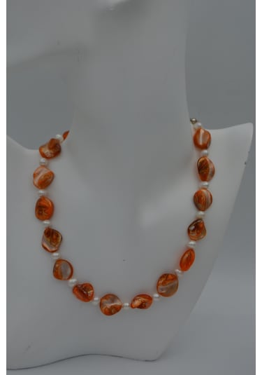 Stoneage Geçek Inci Ve Sedef Kolye N11.38795 Siyah