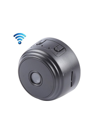 Geeksen A9 Metal Mini Dv: 1080p Wi-fi Ip Spor Kamerası, 150 Görüş Açısı, 60 Dakika Sürekli Kayıt, Siyah