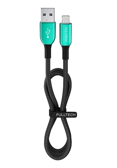 12 Watt 2.4a Usb-a To Lightning 1.2m Hızlı Şarj Kablosu Yeşil Fc35