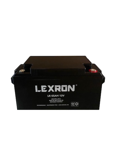 Lexron 65ah Amper 12v Jel Akü Deep Cycle