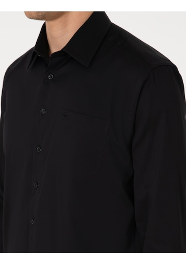 Pierre Cardin Erkek Siyah Gömlek Basic 50302972-vr046 Siyah