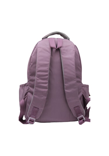 Özel Su İtici Kumaş Mürdüm Unisex Okul Çantası 34600