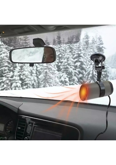 Araç Yüksek Güçlü Silindir Isıtıcı 12v Buğu Giderici Ve Tutucu