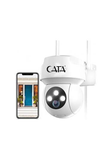 Cata Ct-4051 Dış Mekan Akıllı Kamera Full Hd 1080p Ip66