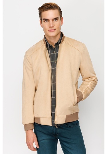 Igs Erkek Bej Standart Std Süet Mont Bej
