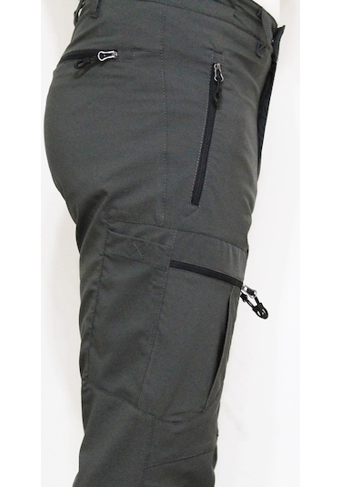 Mudwill Mikro Likralı Yazlık Trekking Pantolon-Gri