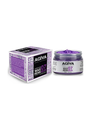 Agiva Hairstyling Color 07 Wax Mor 120 G