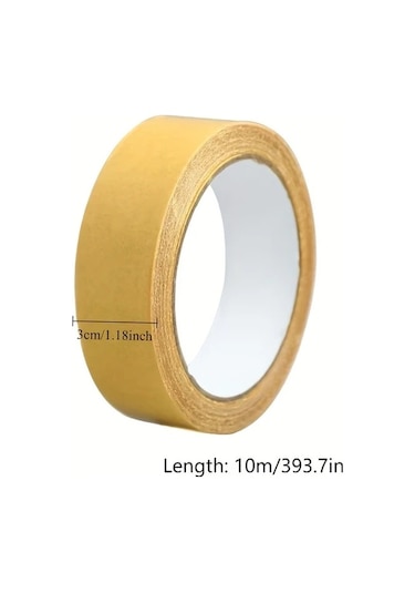 Xuweiwei Güçlü Çift Taraflı Bant 10m 1 2 3 5cm Geniş İç Dış Mekan