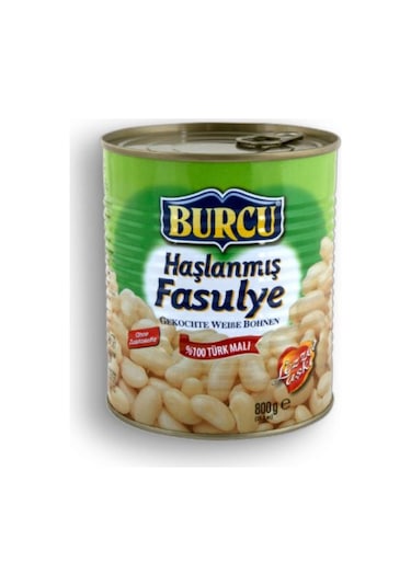 Burcu Haşlanmış Fasulye 800 G