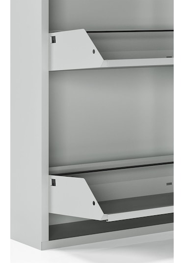 Ceha 4'lü Metal Ayakkabılık - Gri K.AYK-4 /AB7035