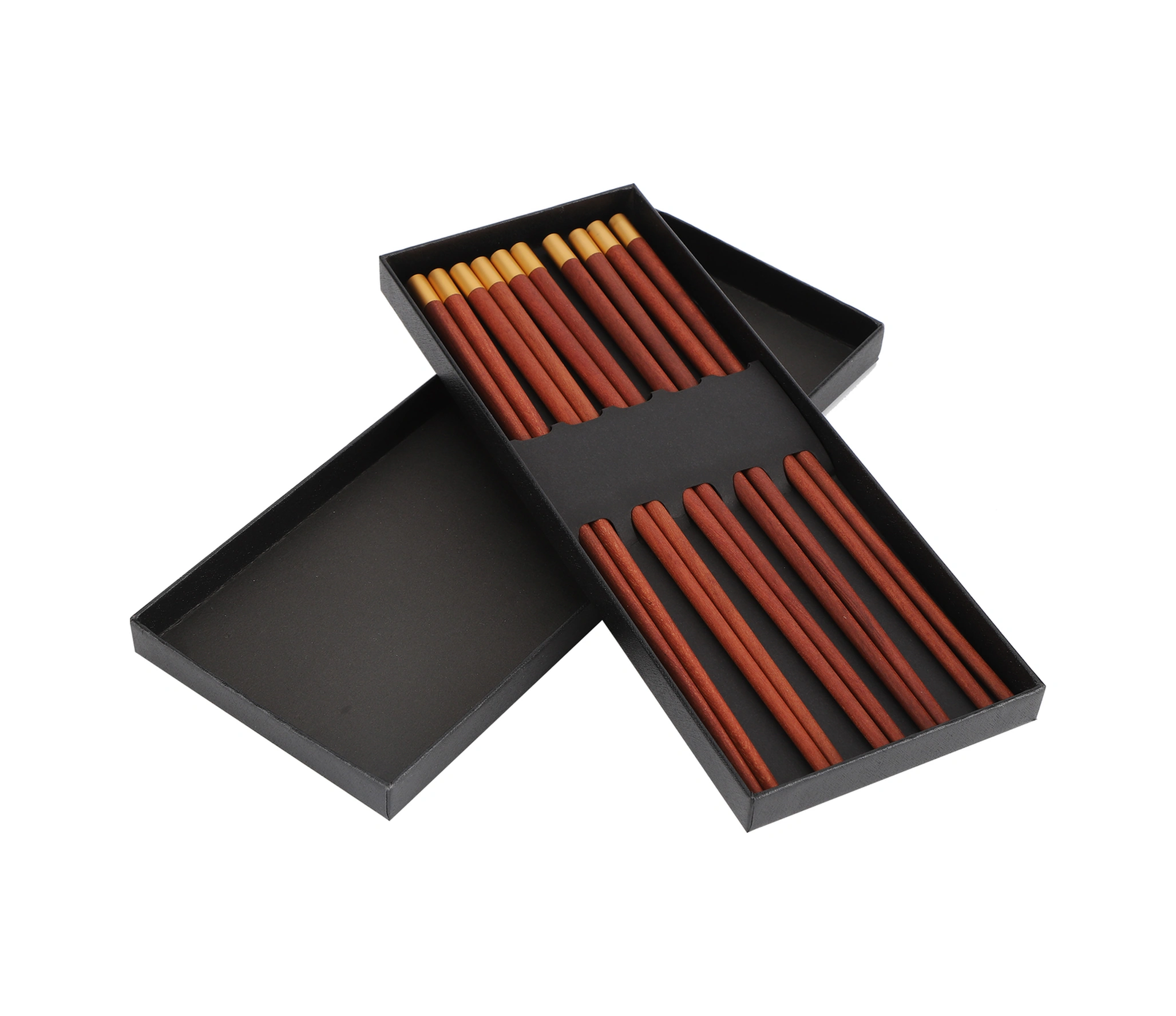 Fosenze Doğal Kiremit Ahşap Çatal Seti, Bakır Uçlu Şanslı Karakter, Tohumlandsız Ve Mürekkepsiz, Ev Kullanıma Ve Hediye İçin 5 Çift Paket Diğer