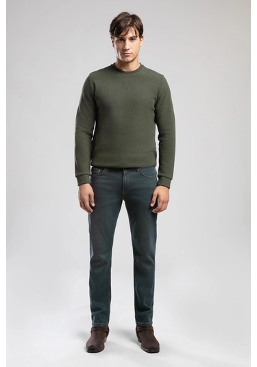 Lee Cooper Erkek Sweat 261 Lcm 241063 5203 Açık Haki Açık Haki