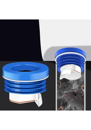 Pazly Suntek Tuvalet Flanş Conta Halkaları Stil-a - Su Sızdırmaz Conta Seti Çok Renkli