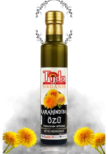 Karahindiba Kökü Bitki Özü Taraxacum Officinale 250 Ml %100 ...