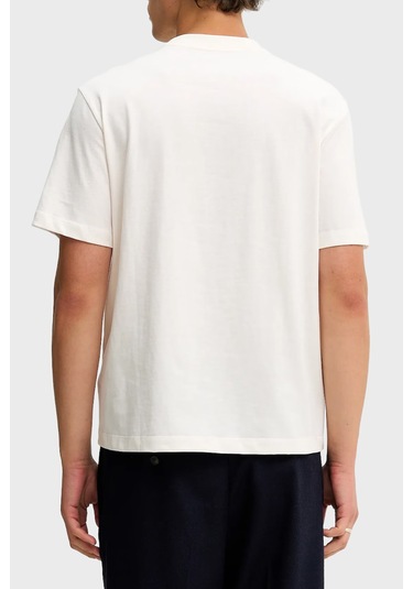 Calvin Klein Erkek T Shirt Lv04re833g Ybh Krem Krem