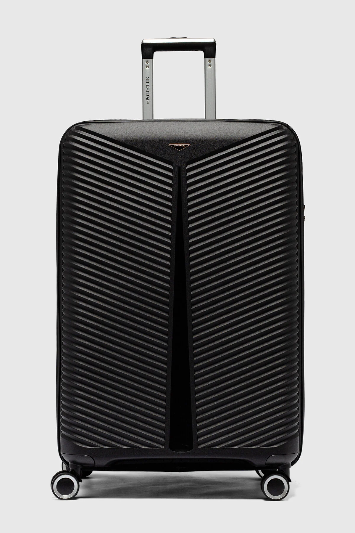 My-pp Bilbao Tekerlekli Kırılmaz Valiz 3'lü Set Bavul Siyah Siyah