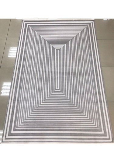 Merinos Halı Arden 72821 096 Serisi Akrilik Salon Oturma Yatak Odası Halısı Gri - Krem