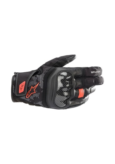 Alpinestars Smx Z Drystar Korumalı Motosiklet Eldiveni Siyah Kırmızı