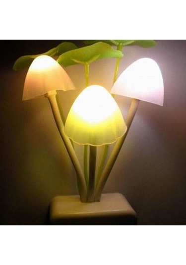 Jms Yenilik Yaratıcı Ab/abd Tak Işık Sensörü 3 led Ac110v-220v Renkli Gece Işıkları Çok Renkli