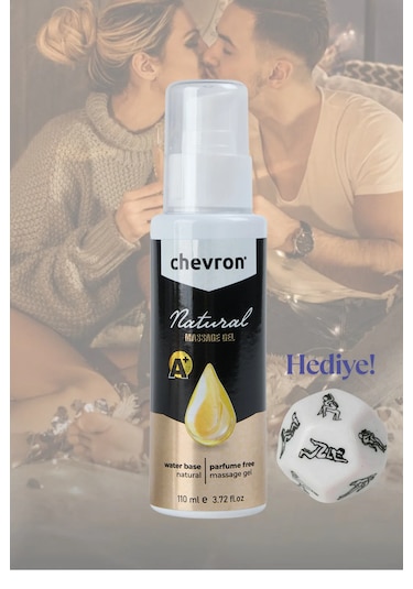 Chevron Kayganlaştırıcı Masaj Jel Su Bazlı 110ml + Zar