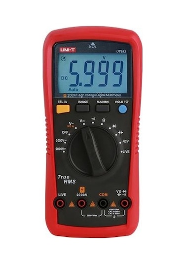 Uni-T Ut-892 2000v Yüksek Gerilim Dijital Multimetre