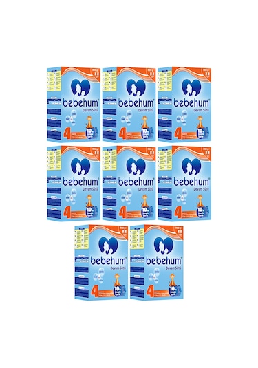Bebehum 4 Devam Sütü 800 Gr 12+ Ay 8 Adet