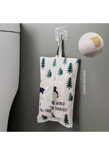 White1-portable Asılı Kumaş Doku Kutusu Oturma Odası Konteyner Ev Araba Havlu Peçete Kağıtları Çanta Tutucu Kutusu Ev Masa Dekorasyonu