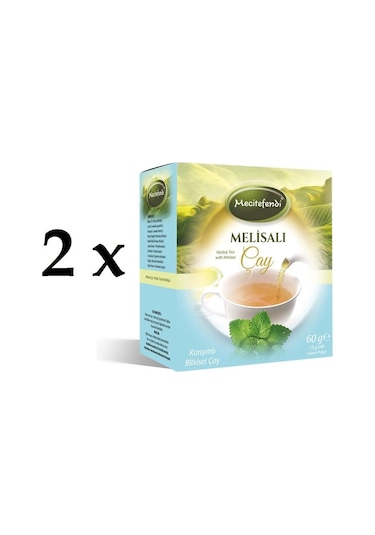 Mecitefendi Melisalı Bitki Süzen Poşet Çay 2'li 40 x 1.5 G