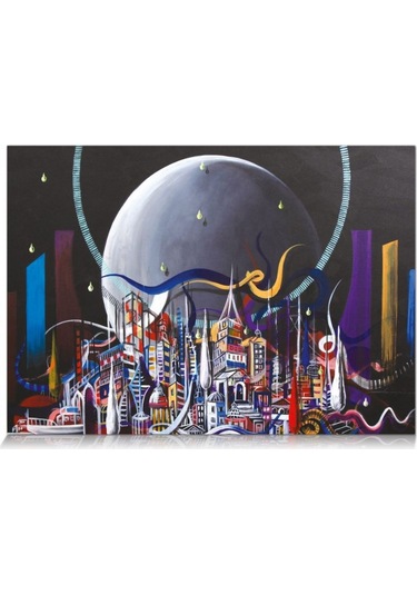 Star Puzzle 1000 Parça Ay Şehri Puzzle