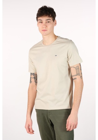 Arma Erkek Büyük Beden Bisiklet Yaka Tişört Y22374868501 Bej Arma Erkek Büyük Beden Bisiklet Yaka Tişört Y22374868501 Bej