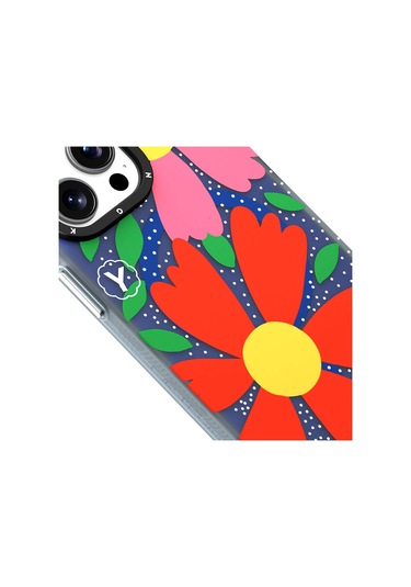 İphone 15 Pro Uyumlu Kılıf Magsafe Özellikli Sunshine Tasarımlı Youngkit Colorful Serisi Kırmızı