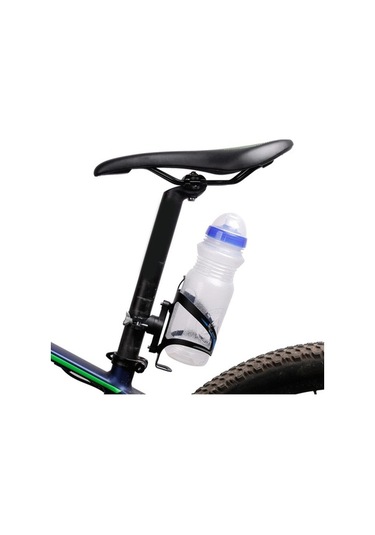 Trendooze Genel Kullanım Bisiklet Su Şişesi Kafesi Tutucu Koltuk Sırtı Siyah Siyah