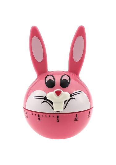 Tavşan Model Mekanik Mutfak Zamanlayıcı Timer Çocuklar İçin Thr388