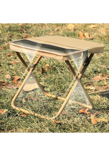 Açık Hava Eğlence, Kamp Ve Yürüyüş Katlanır Tabureler, Kolayca Siyah