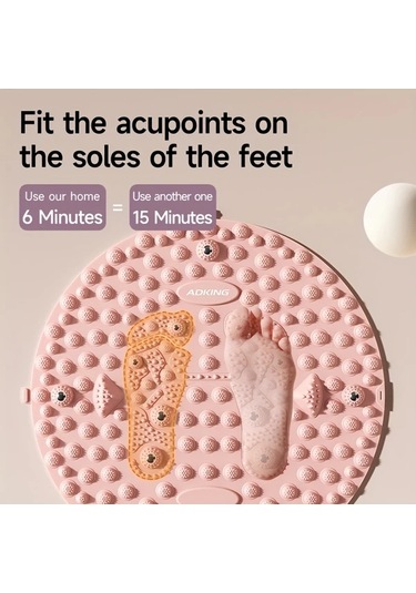 Elmpaly Adkıng Gri Pembe Tpe Ayak Basma Pedi Masaj Noktalı Yoga Koşu Fitness Antrenman