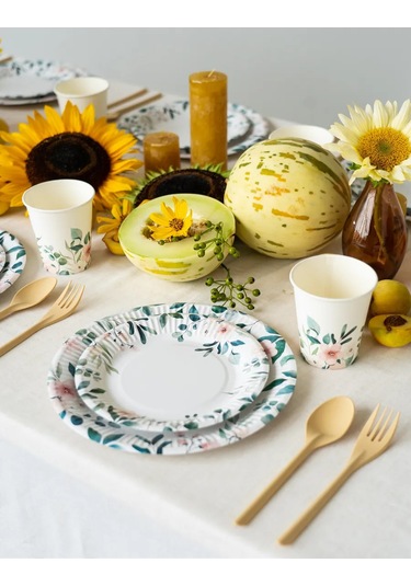 Ajvıen Kompanı 50 Kişilik Tek Kullanımlık Sofra Takımı 486576041 100 adet