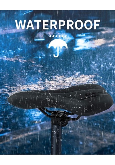 Sarissa Jel Rahat Yumuşak Konforlu Geniş Bisiklet Selesi Bisiklet Koltuğu Koltuk Mavi Jelli Sele